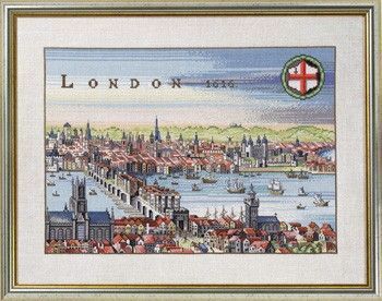 Набор для вышивания Eva Rosenstand London 12-353 - Купить в интернет-магазине club-rukodelia.com Тел: 067-802-24-81 Купить Киев, Львов, Харьков, Винница, Одесса, Житомир, Чернигов, Сумы