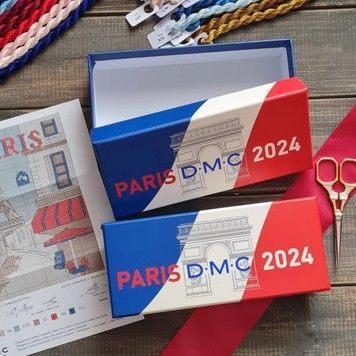 Коробка для рукоділля DMC картон, 18х8х4, 5 см U2122 - Купити в інтернет-магазині club-rukodelia.com Тел: 067-802-24-81  Купити Київ, Львів, Харків, Вінниця, Одеса, Житомир, Чернігів, Суми