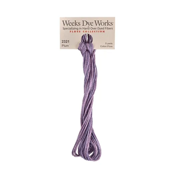 Муліне ручного фарбування Weeks Dye Works 2321 Plum