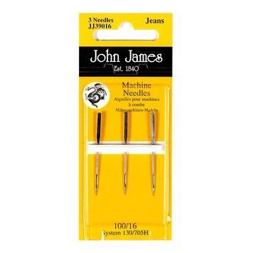 Джинс №16(100) (3шт) Набор машинных игл John James JJ39016 - Купить в интернет-магазине club-rukodelia.com Тел: 067-802-24-81 Купить Киев, Львов, Харьков, Винница, Одесса, Житомир, Чернигов, Сумы