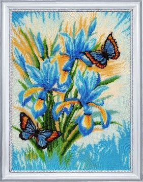 Набір для вишивання бісером Butterfly Небесні квіти 125 - Купити в інтернет-магазині club-rukodelia.com Тел: 067-802-24-81  Купити Київ, Львів, Харків, Вінниця, Одеса, Житомир, Чернігів, Суми