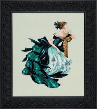 Схема для вышивания Mirabilia Designs MD147 Portrait of Veronica - Купить в интернет-магазине club-rukodelia.com Тел: 067-802-24-81 Купить Киев, Львов, Харьков, Винница, Одесса, Житомир, Чернигов, Сумы