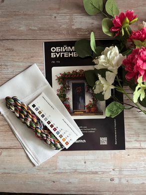 &laquo;Обійми бугенвілії&raquo; &mdash; набір для вишивки хрестиком Lelia (ЛВ172) - Купити в інтернет-магазині club-rukodelia.com Тел: 067-802-24-81  Купити Київ, Львів, Харків, Вінниця, Одеса, Житомир, Чернігів, Суми