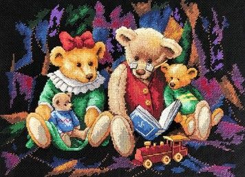 Набір для вишивання хрестиком Classic Design Казки на ніч 4472 - Купити в інтернет-магазині club-rukodelia.com Тел: 067-802-24-81  Купити Київ, Львів, Харків, Вінниця, Одеса, Житомир, Чернігів, Суми