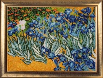 Набір для вишивання бісером Butterfly Польові іриси (за мотивами В. Ван Гога) 265 - Купити в інтернет-магазині club-rukodelia.com Тел: 067-802-24-81  Купити Київ, Львів, Харків, Вінниця, Одеса, Житомир, Чернігів, Суми