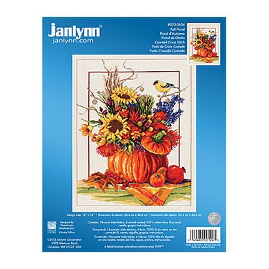 Набор для вышивания Janlynn 023-0604 Fall Floral - Купить в интернет-магазине club-rukodelia.com Тел: 067-802-24-81 Купить Киев, Львов, Харьков, Винница, Одесса, Житомир, Чернигов, Сумы