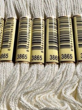 Муліне для вишивання AIRO №3865 колір Winter White/Зимово-білий 8м - Купити в інтернет-магазині club-rukodelia.com Тел: 067-802-24-81  Купити Київ, Львів, Харків, Вінниця, Одеса, Житомир, Чернігів, Суми
