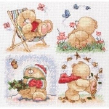 Набір для вишивання Anchor FRC114 The Seasons / Пори року - Купити в інтернет-магазині club-rukodelia.com Тел: 067-802-24-81  Купити Київ, Львів, Харків, Вінниця, Одеса, Житомир, Чернігів, Суми