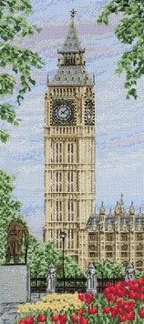 Набір для вишивання Anchor PCE0803 Westminster Clock / Вестминстерские Годинники - Купити в інтернет-магазині club-rukodelia.com Тел: 067-802-24-81  Купити Київ, Львів, Харків, Вінниця, Одеса, Житомир, Чернігів, Суми
