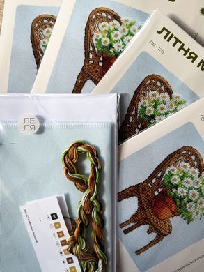 &laquo;Літня мить&raquo; &mdash; набір для вишивки хрестиком Lelia (ЛВ176) - Купити в інтернет-магазині club-rukodelia.com Тел: 067-802-24-81  Купити Київ, Львів, Харків, Вінниця, Одеса, Житомир, Чернігів, Суми