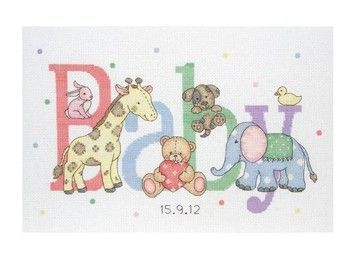 Набор для вышивания Anchor ACS30 Baby Animals/ Детеныши животных - Купить в интернет-магазине club-rukodelia.com Тел: 067-802-24-81 Купить Киев, Львов, Харьков, Винница, Одесса, Житомир, Чернигов, Сумы