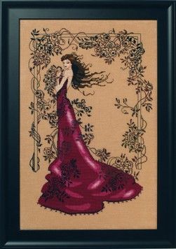 Схема для вышивания Mirabilia Designs MD152 Lady of Mystery - Купить в интернет-магазине club-rukodelia.com Тел: 067-802-24-81 Купить Киев, Львов, Харьков, Винница, Одесса, Житомир, Чернигов, Сумы