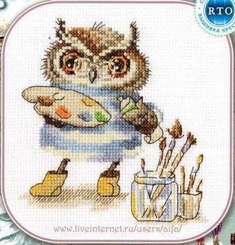 Набор для вышивки крестом RTO C226 Волшебная палитра / Magic palette - Купить в интернет-магазине club-rukodelia.com Тел: 067-802-24-81 Купить Киев, Львов, Харьков, Винница, Одесса, Житомир, Чернигов, Сумы