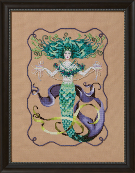 Схема для вышивания Madam Mermaid/Госпожа Русалка Mirabilia Designs - Купить в интернет-магазине club-rukodelia.com Тел: 067-802-24-81 Купить Киев, Львов, Харьков, Винница, Одесса, Житомир, Чернигов, Сумы