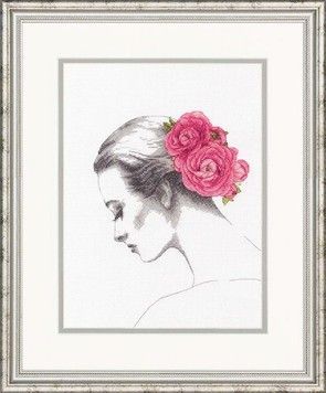 Набір для вишивання хрестиком Dimensions 70-35379 Floral Portrait - Купити в інтернет-магазині club-rukodelia.com Тел: 067-802-24-81  Купити Київ, Львів, Харків, Вінниця, Одеса, Житомир, Чернігів, Суми