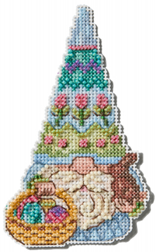 Easter Gnome/Великодній гном Набір для вишивання хрестиком Mill Hill JS202513 - Купити в інтернет-магазині club-rukodelia.com Тел: 067-802-24-81  Купити Київ, Львів, Харків, Вінниця, Одеса, Житомир, Чернігів, Суми