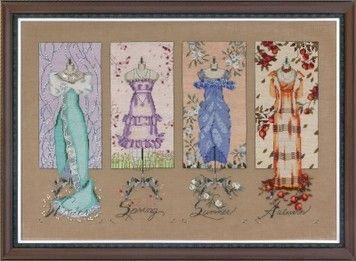 Dressmakers Daughter / Дочка кравчини Mirabilia Designs Схема для вишивання MD121 - Купити в інтернет-магазині club-rukodelia.com Тел: 067-802-24-81  Купити Київ, Львів, Харків, Вінниця, Одеса, Житомир, Чернігів, Суми
