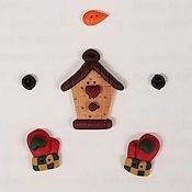 Woodland Critters & Snowman Stocking Комплект пуговиц Stoney Creek LFT476BP - Купить в интернет-магазине club-rukodelia.com Тел: 067-802-24-81 Купить Киев, Львов, Харьков, Винница, Одесса, Житомир, Чернигов, Сумы