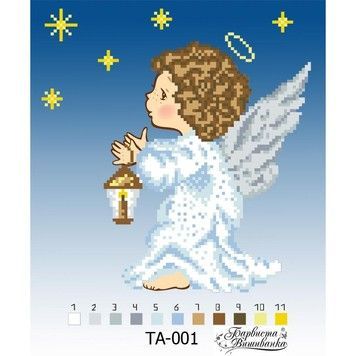 Схема картини Ангел для вишивки бісером на тканині ТА001ан2323 - Купити в інтернет-магазині club-rukodelia.com Тел: 067-802-24-81  Купити Київ, Львів, Харків, Вінниця, Одеса, Житомир, Чернігів, Суми