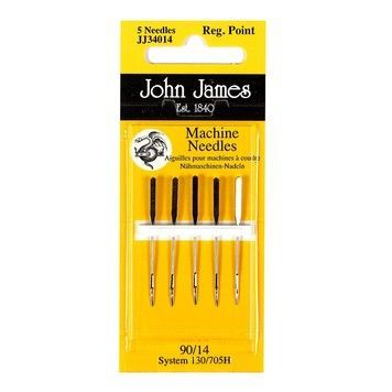 Стандарт №9(70) (5шт) Набір машинних голок John James JJ34009 - Купити в інтернет-магазині club-rukodelia.com Тел: 067-802-24-81  Купити Київ, Львів, Харків, Вінниця, Одеса, Житомир, Чернігів, Суми