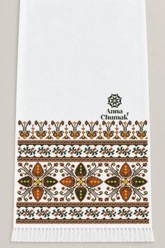 Електронна схема рушника № 004 &mdash; Анна Чумак, Р-004АЧ