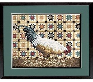 Набор для вышивания Dimensions 35095 Patchwork Rooster - Купить в интернет-магазине club-rukodelia.com Тел: 067-802-24-81 Купить Киев, Львов, Харьков, Винница, Одесса, Житомир, Чернигов, Сумы