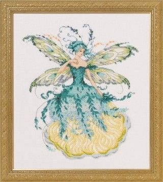 Схема для вишивання Mirabilia Designs March Aquamarine Fairy MD159 - Купити в інтернет-магазині club-rukodelia.com Тел: 067-802-24-81  Купити Київ, Львів, Харків, Вінниця, Одеса, Житомир, Чернігів, Суми