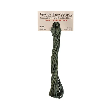 Муліне ручного фарбування Weeks Dye Works 2158 Juniper