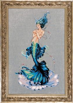 Схема для вишивання Mirabilia Designs MD144 Aphrodite Mermaid - Купити в інтернет-магазині club-rukodelia.com Тел: 067-802-24-81  Купити Київ, Львів, Харків, Вінниця, Одеса, Житомир, Чернігів, Суми