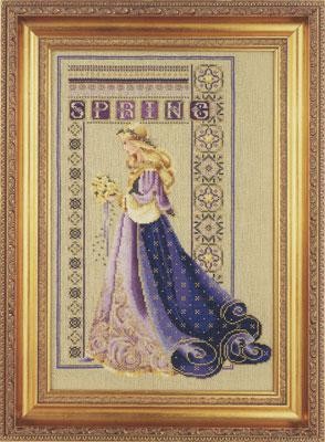 Celtic Spring Кельтская весна. Схемы вышивки крестом. Lavender Lace (LL50) - Купить в интернет-магазине club-rukodelia.com Тел: 067-802-24-81 Купить Киев, Львов, Харьков, Винница, Одесса, Житомир, Чернигов, Сумы