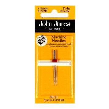 Двойные №11(80) (1шт) Набор машинных игл John James JJ32411 - Купить в интернет-магазине club-rukodelia.com Тел: 067-802-24-81 Купить Киев, Львов, Харьков, Винница, Одесса, Житомир, Чернигов, Сумы