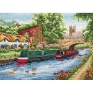 Набор для вышивания Anchor PCE891 Waterways / Водный путь - Купить в интернет-магазине club-rukodelia.com Тел: 067-802-24-81 Купить Киев, Львов, Харьков, Винница, Одесса, Житомир, Чернигов, Сумы