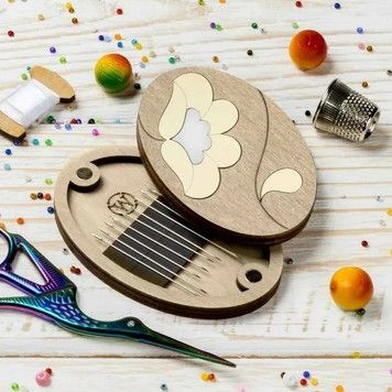 Квітка золота Магнітна голка (скринька) Wonderland Сrafts FLZB(N)-187 - Купити в інтернет-магазині club-rukodelia.com Тел: 067-802-24-81  Купити Київ, Львів, Харків, Вінниця, Одеса, Житомир, Чернігів, Суми