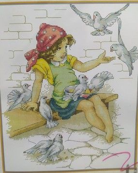 Набір для вишивання хрестиком з друкованою схемою на тканині Joy Sunday RA654 - Купить в интернет-магазине club-rukodelia.com Тел: 067-802-24-81 Купить Киев, Львов, Харьков, Винница, Одесса, Житомир, Чернигов, Сумы