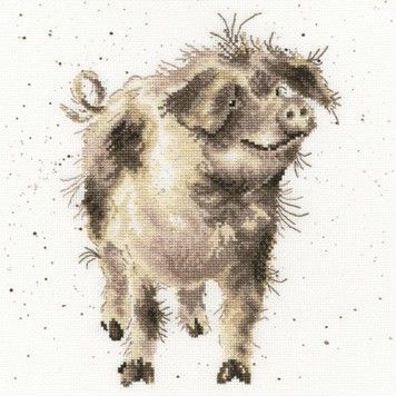 Набор для вышивания крестом Truffles And Trotters Трюфели и рысаки Bothy Threads XHD35 - Купить в интернет-магазине club-rukodelia.com Тел: 067-802-24-81 Купить Киев, Львов, Харьков, Винница, Одесса, Житомир, Чернигов, Сумы