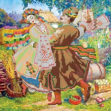 Танець Схема для вишивання бісером на натуральному художньому холсті Абрис Арт AC-238 - Купити в інтернет-магазині club-rukodelia.com Тел: 067-802-24-81  Купити Київ, Львів, Харків, Вінниця, Одеса, Житомир, Чернігів, Суми