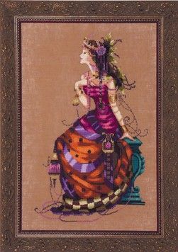 Схема для вишивання Mirabilia Designs MD142 The Gypsy Queen - Купити в інтернет-магазині club-rukodelia.com Тел: 067-802-24-81  Купити Київ, Львів, Харків, Вінниця, Одеса, Житомир, Чернігів, Суми