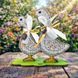 Веселые гуси Набор для вышивки бисером на деревянной основе Wonderland Crafts FLK-617