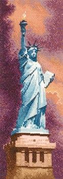 Схема для вишивання Heritage Crafts Statue of Liberty HC852 - Купити в інтернет-магазині club-rukodelia.com Тел: 067-802-24-81  Купити Київ, Львів, Харків, Вінниця, Одеса, Житомир, Чернігів, Суми