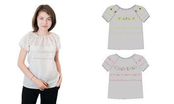 Жіноча сорочка під бісер, льон, короткий рукав, 828-14/08 розмір 52 - Купити в інтернет-магазині club-rukodelia.com Тел: 067-802-24-81  Купити Київ, Львів, Харків, Вінниця, Одеса, Житомир, Чернігів, Суми
