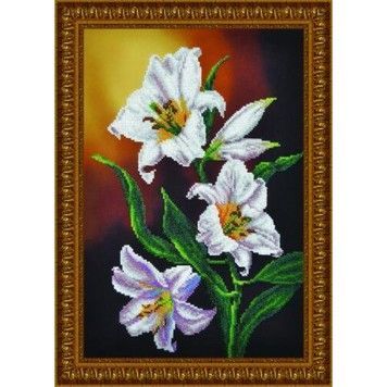 Набір для вишивання Картини Бісером Р-098 Гілка лілії - Купити в інтернет-магазині club-rukodelia.com Тел: 067-802-24-81  Купити Київ, Львів, Харків, Вінниця, Одеса, Житомир, Чернігів, Суми