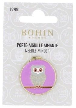 Owl Магнитный держатель для игл Bohin 98988 - Купить в интернет-магазине club-rukodelia.com Тел: 067-802-24-81 Купить Киев, Львов, Харьков, Винница, Одесса, Житомир, Чернигов, Сумы